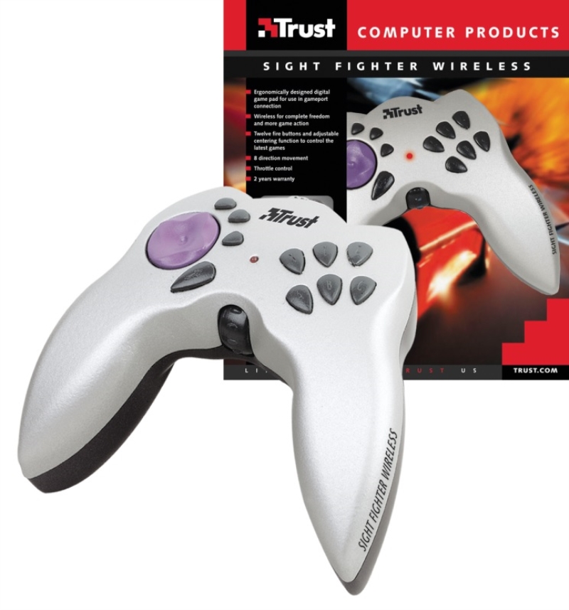 TRUST Z GAMEPAD TRUST SIGHT FIGHTER WIRELESS TRUST Z GAMEPAD TRUST SIGHT FIGHTER WIRELESS